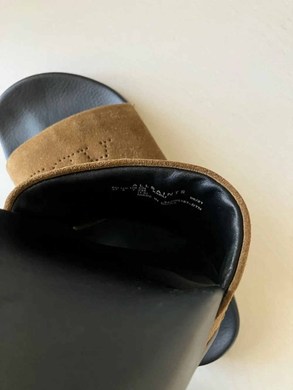 All Saints Karli Slides (Size 37/US 7) - Picture 9 of 13